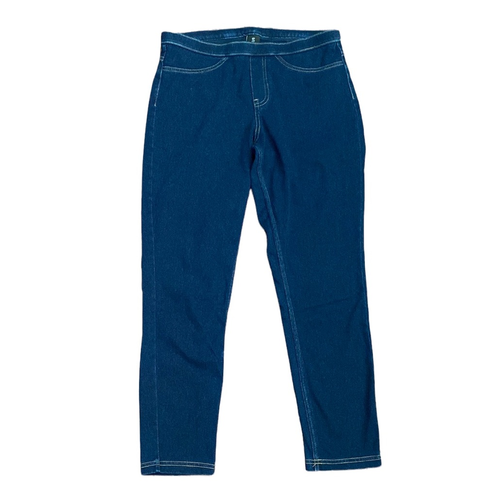 HUE Dark Wash Denim Jeggings